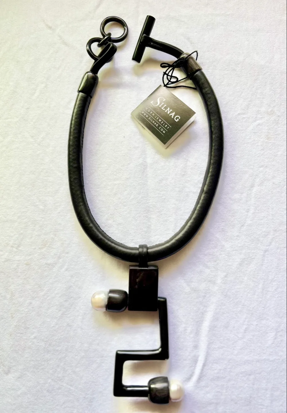 Chunky Necklace - Silnag Horn Jewelry Collection (NEVER WORN) image indicator(5)