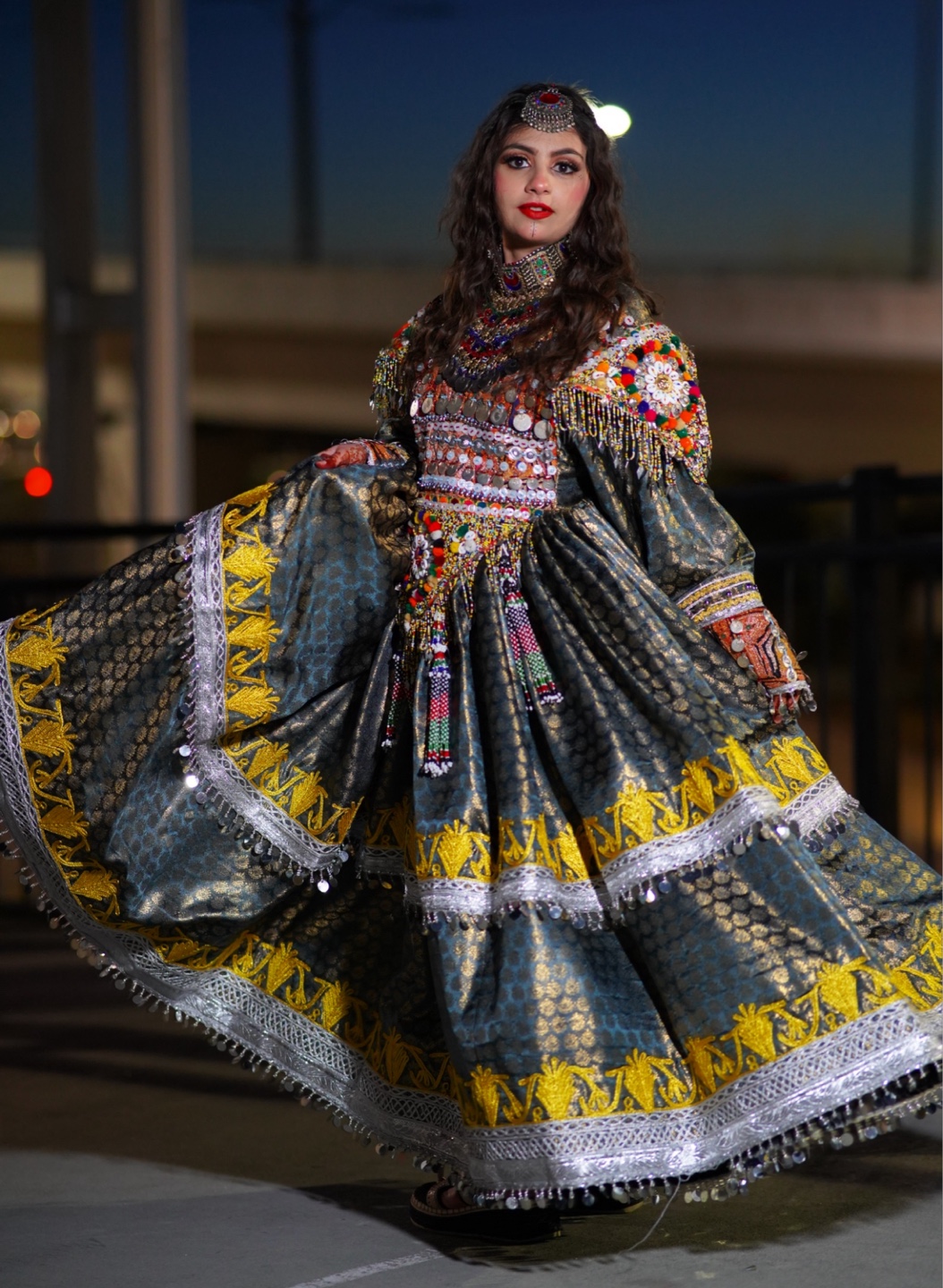 Gorgeous Baluchi Dress with Intricate Embroidery