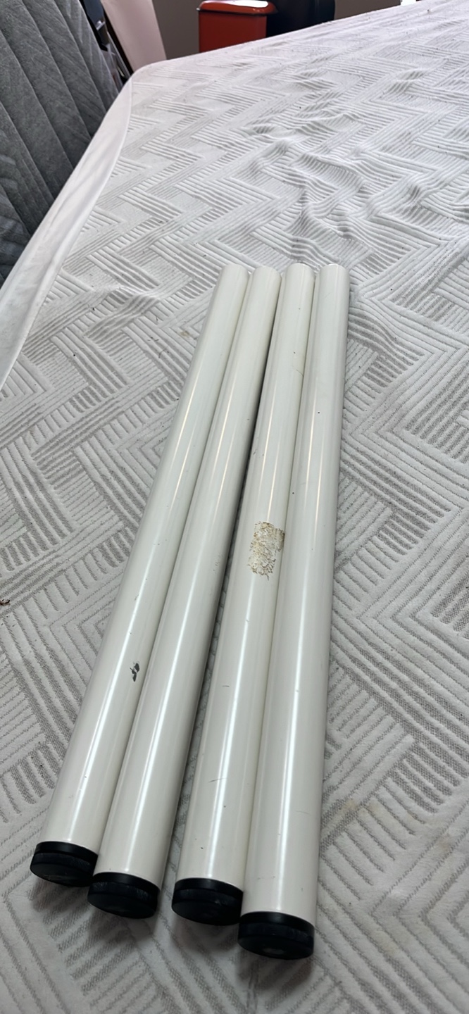 IKEA White Desk Top and Legs - Assembly Required - photo 3