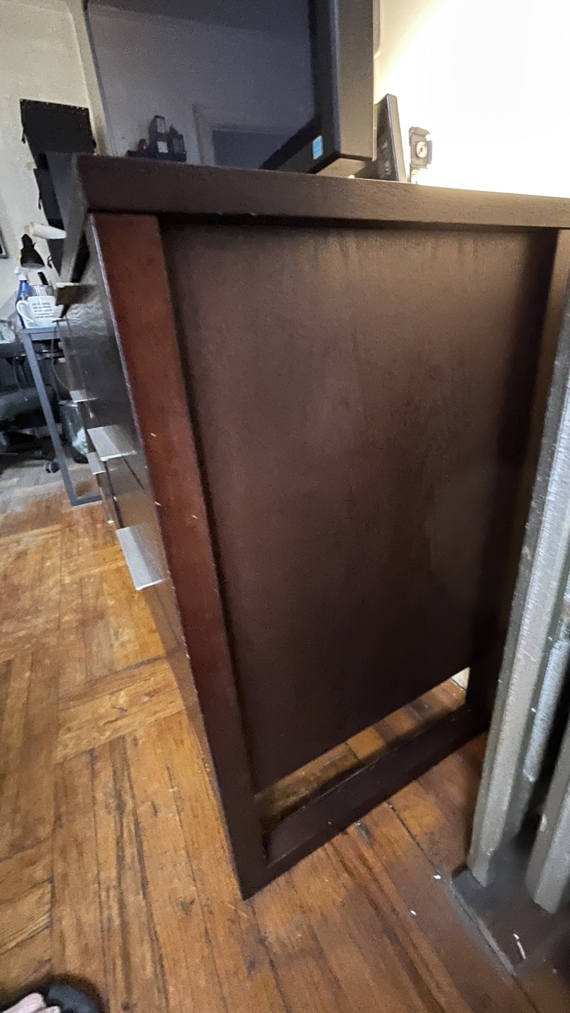 Dark Brown 6-Drawer Dresser - photo 3