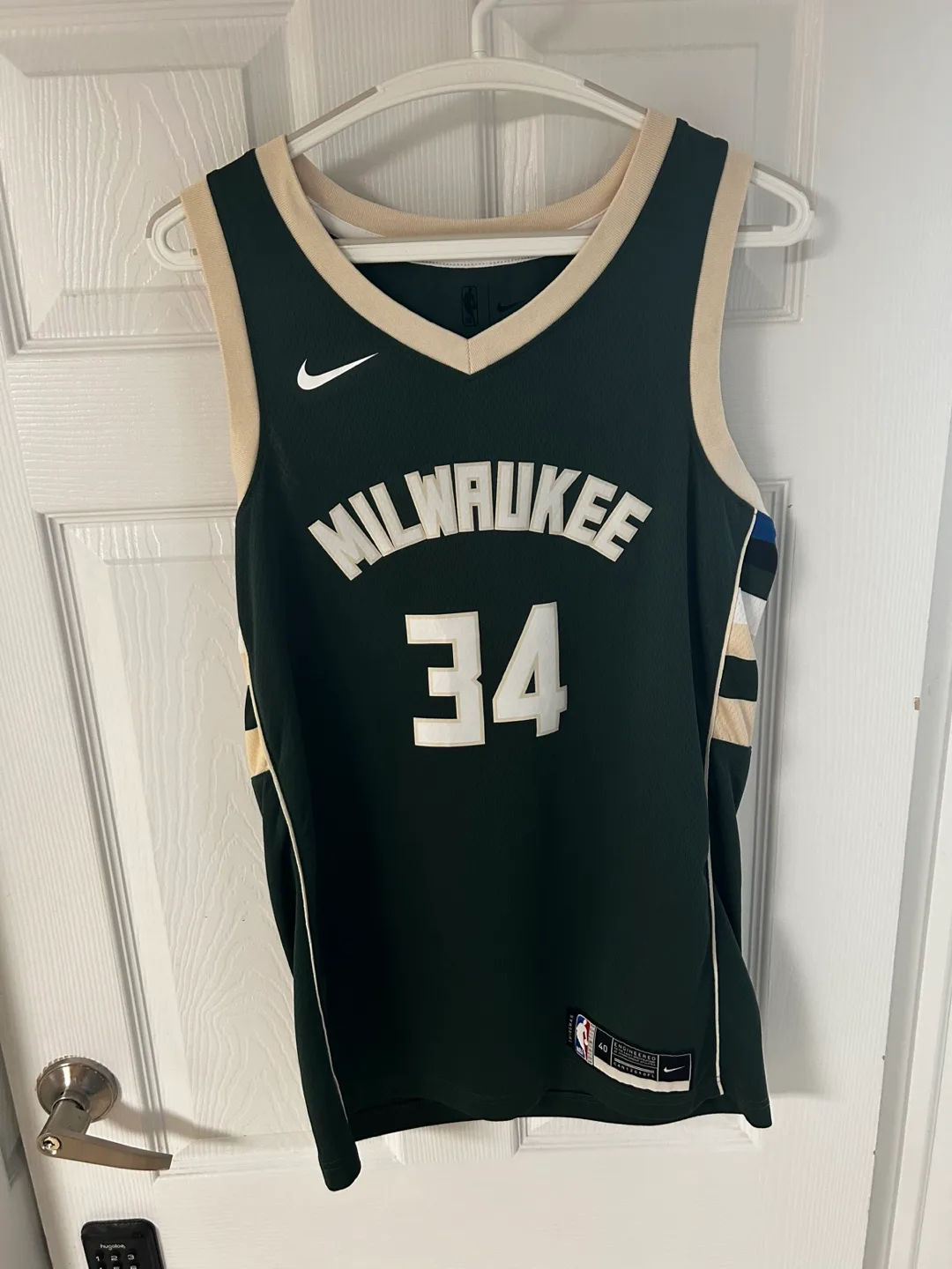 Giannis Antetokounmpo Championship season jersey thumbnail