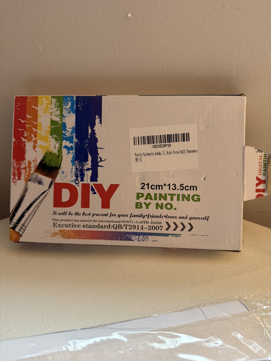 DIY Paint by Number Kit - Floral Design - photo 2