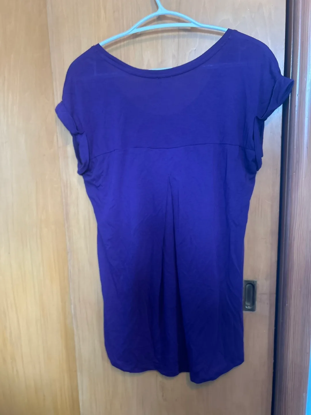 💚 medium Purple Short Sleeve T-Shirt image indicator(2)