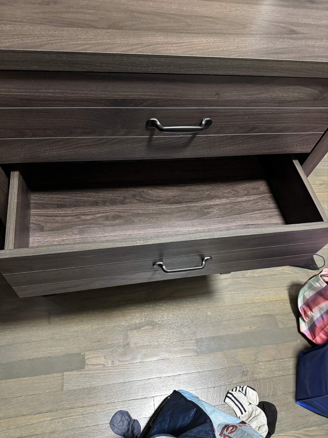 Dark Gray 5-Drawer Chest - photo 2