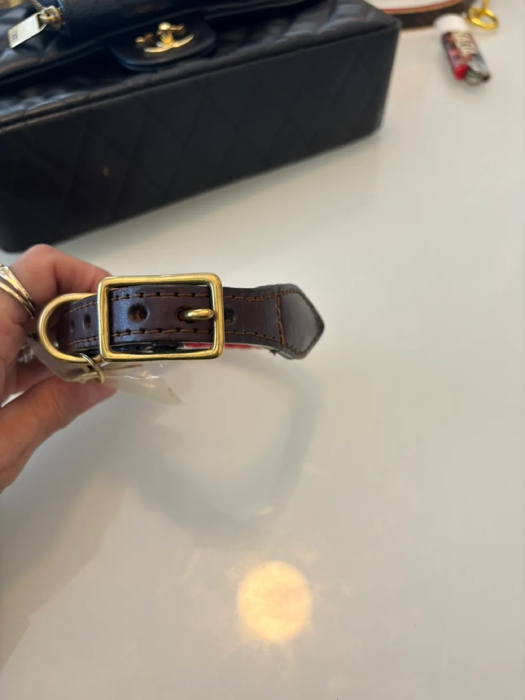 FOUND My Dog Collars - Red & Yellow Rope Dog Collar image indicator(2)