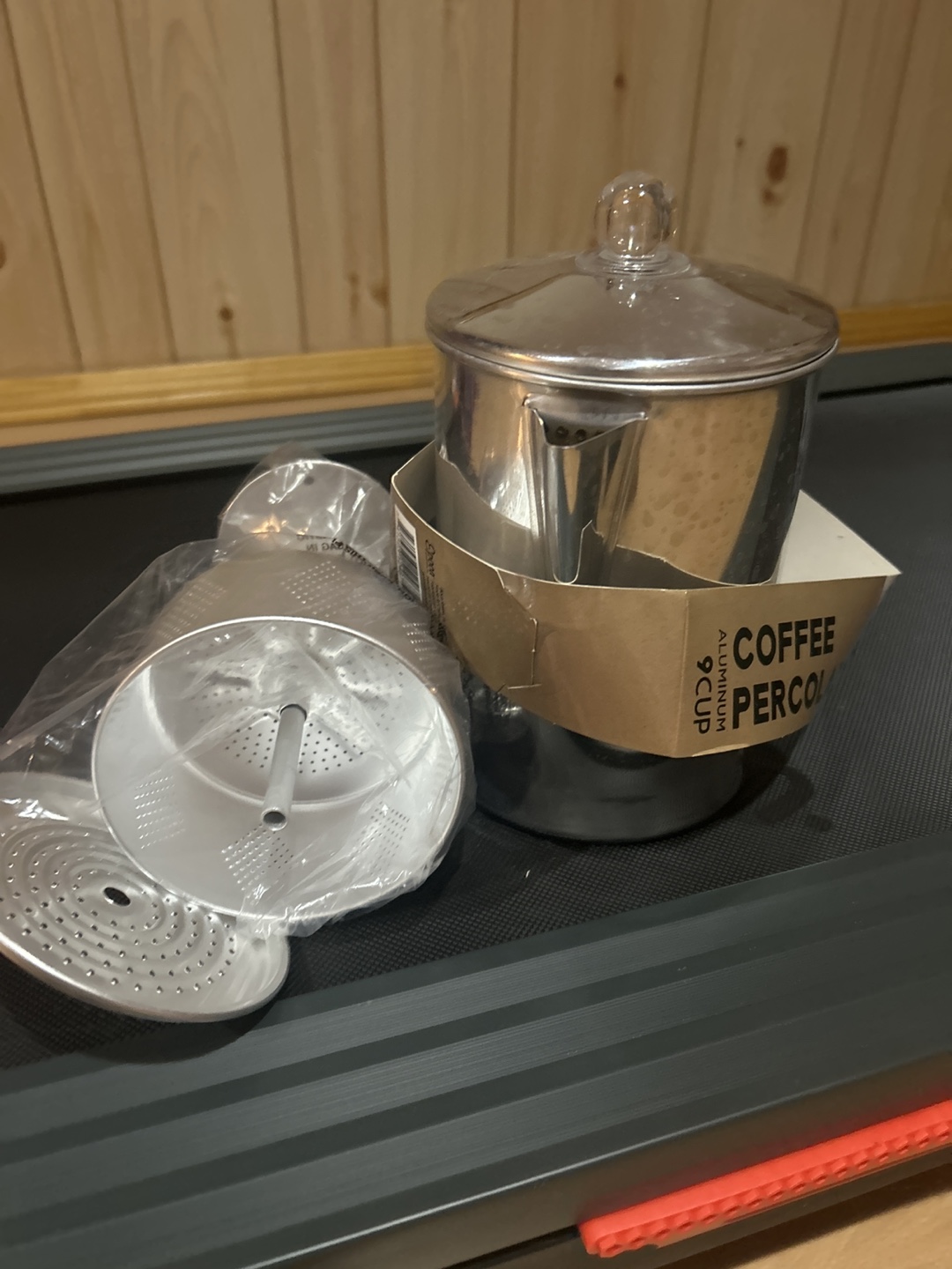 8-Cup Aluminum Coffee Percolator