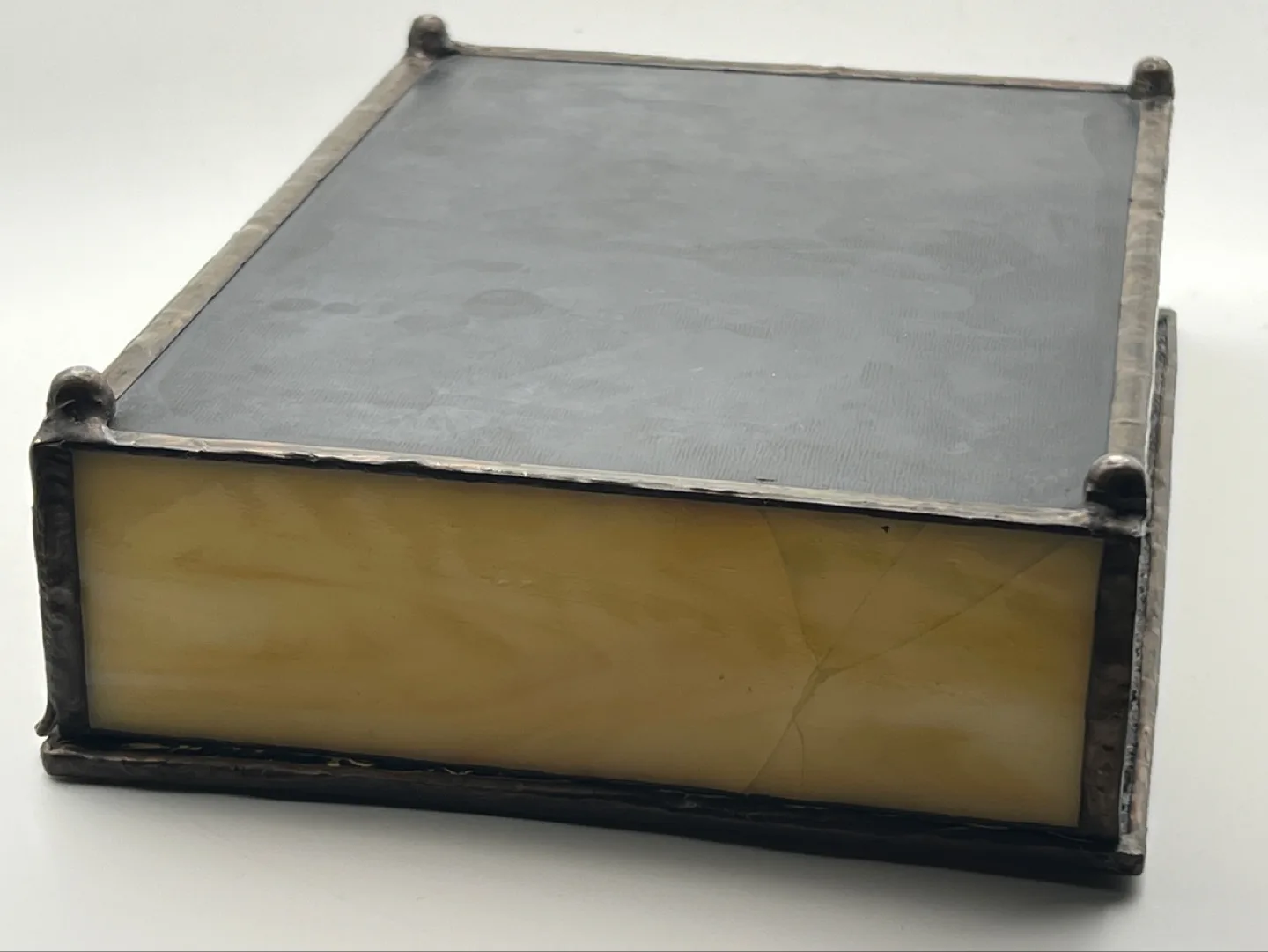 Vintage Stained Glass Jewelry Box image indicator(6)