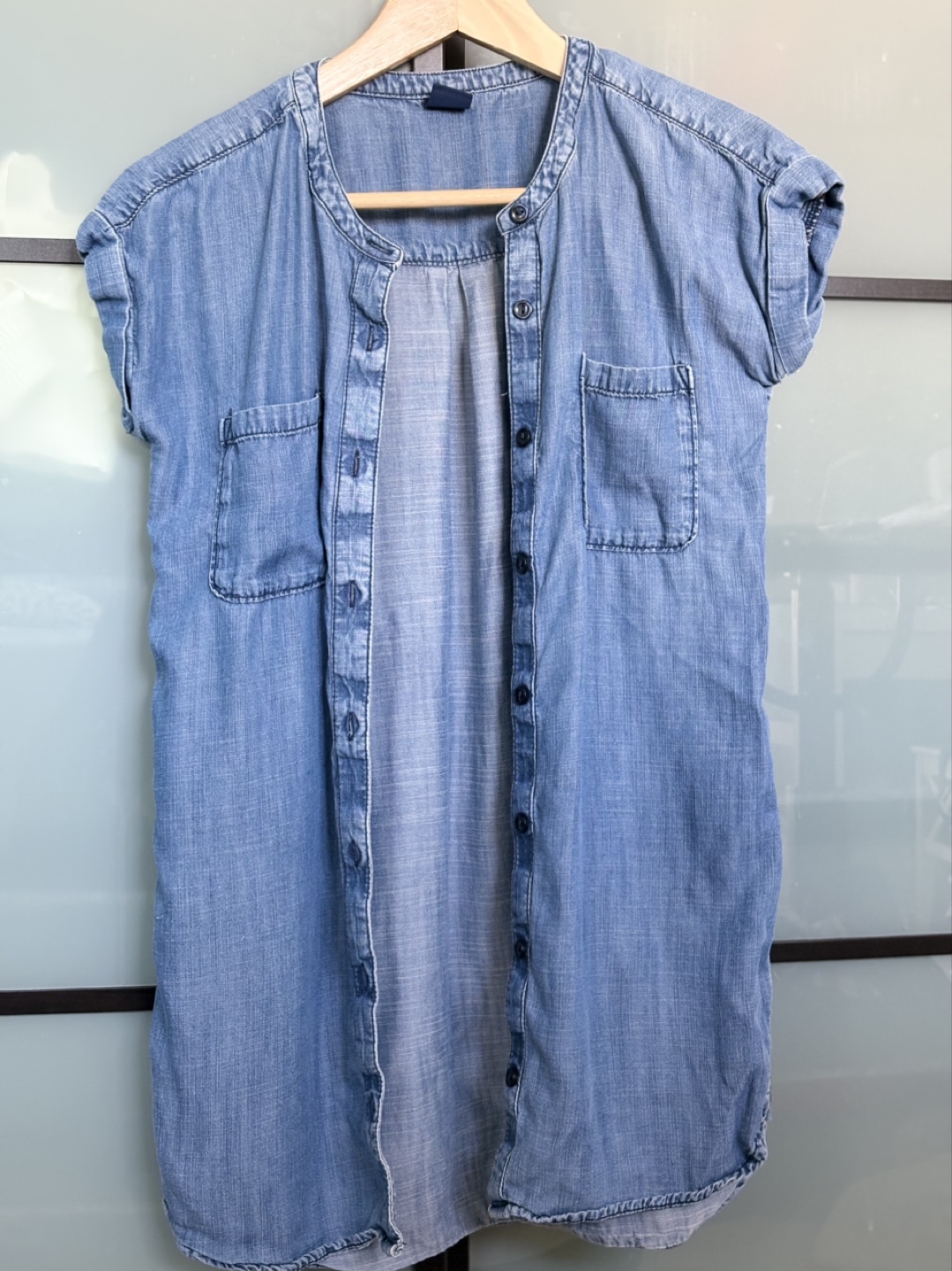 Gap Denim Shirt Dress