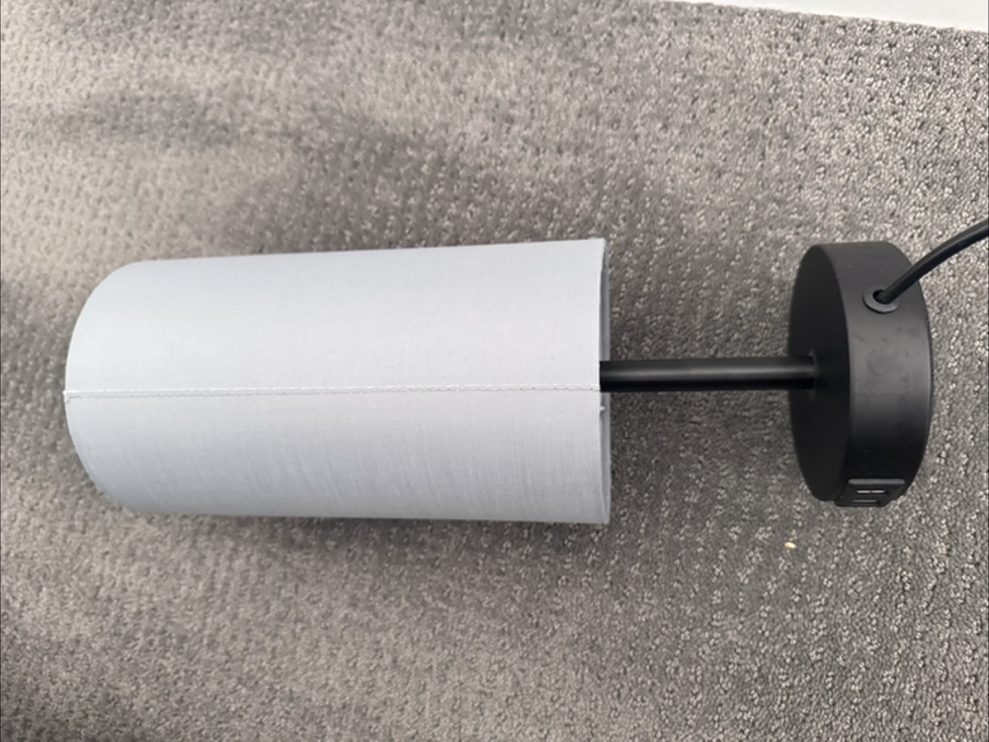 2 Modern touch  Lamp with Fabric Shade - photo 4