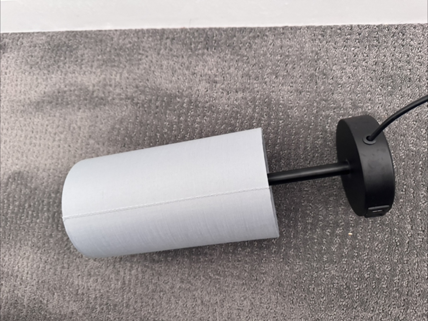 2 Modern touch  Lamp with Fabric Shade - photo 2