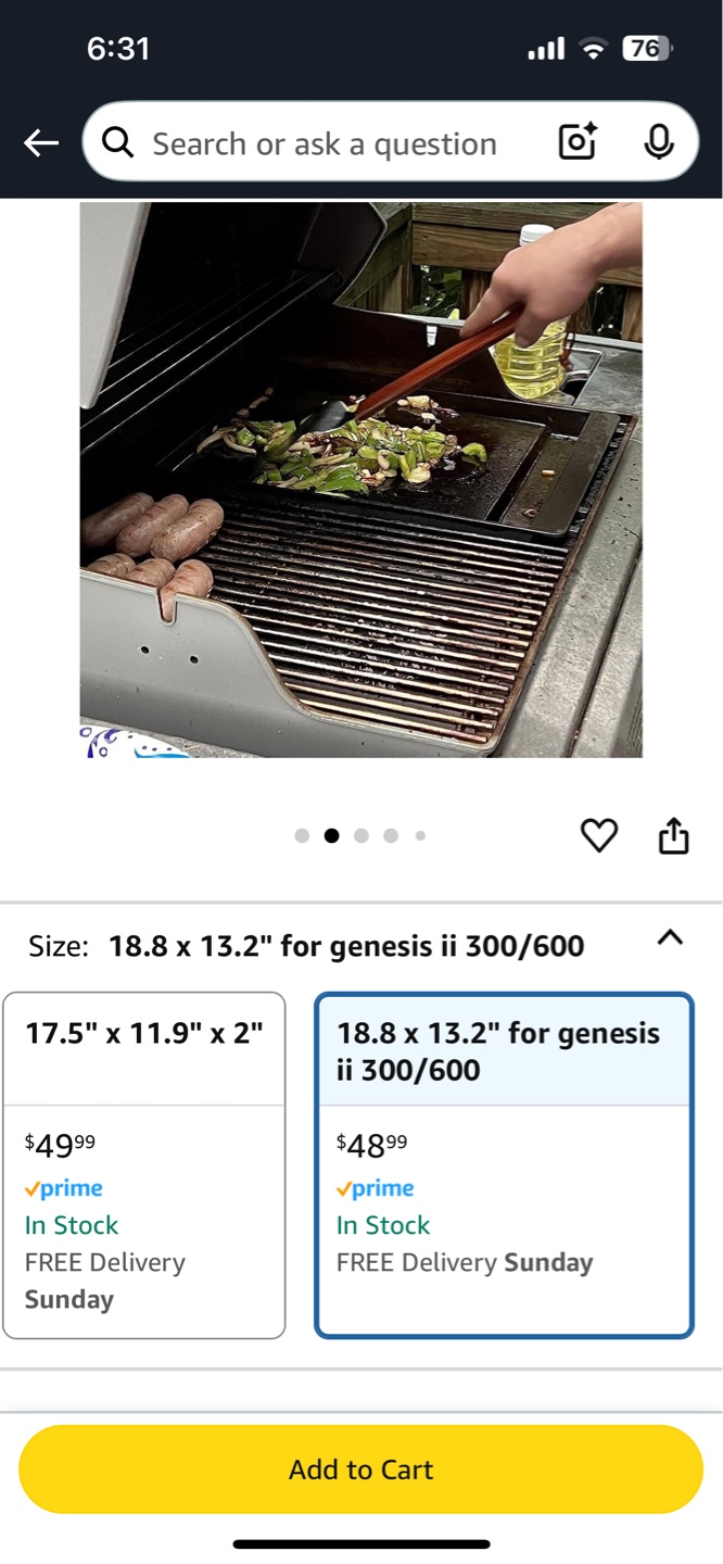 Cast Iron Griddle - photo 2