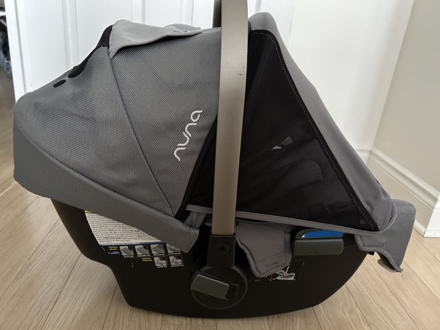 Nuna Pipa Lite Infant Car Seat - Grey - photo 2