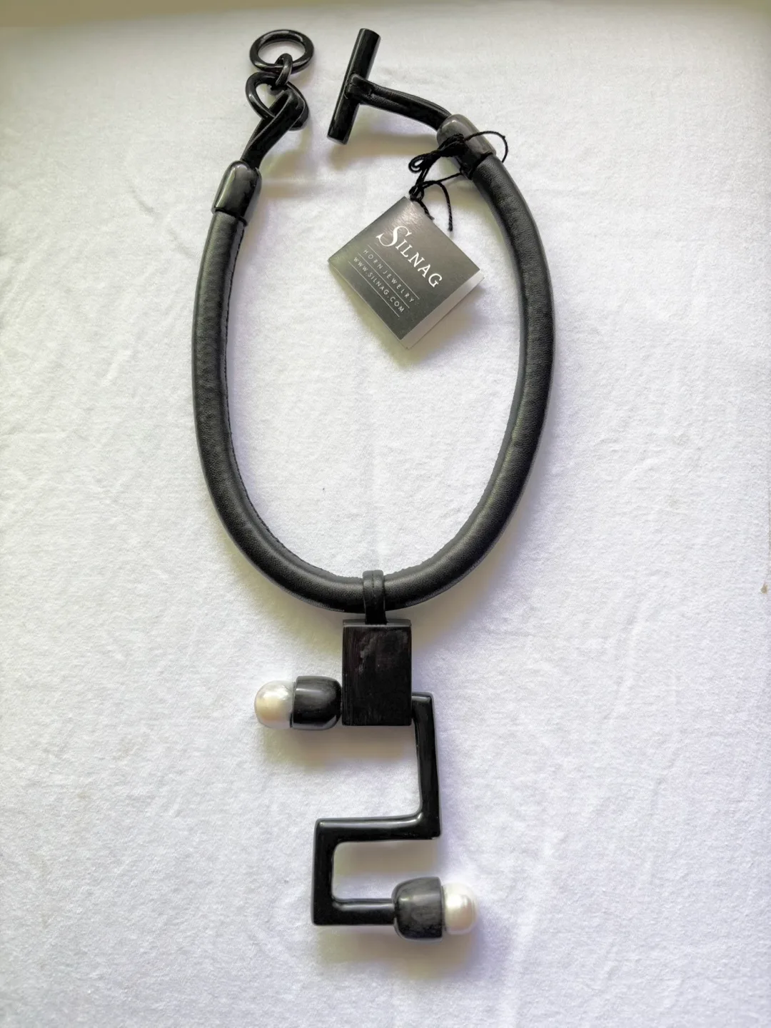 Chunky Necklace - Silnag Horn Jewelry Collection (NEVER WORN) image indicator(6)