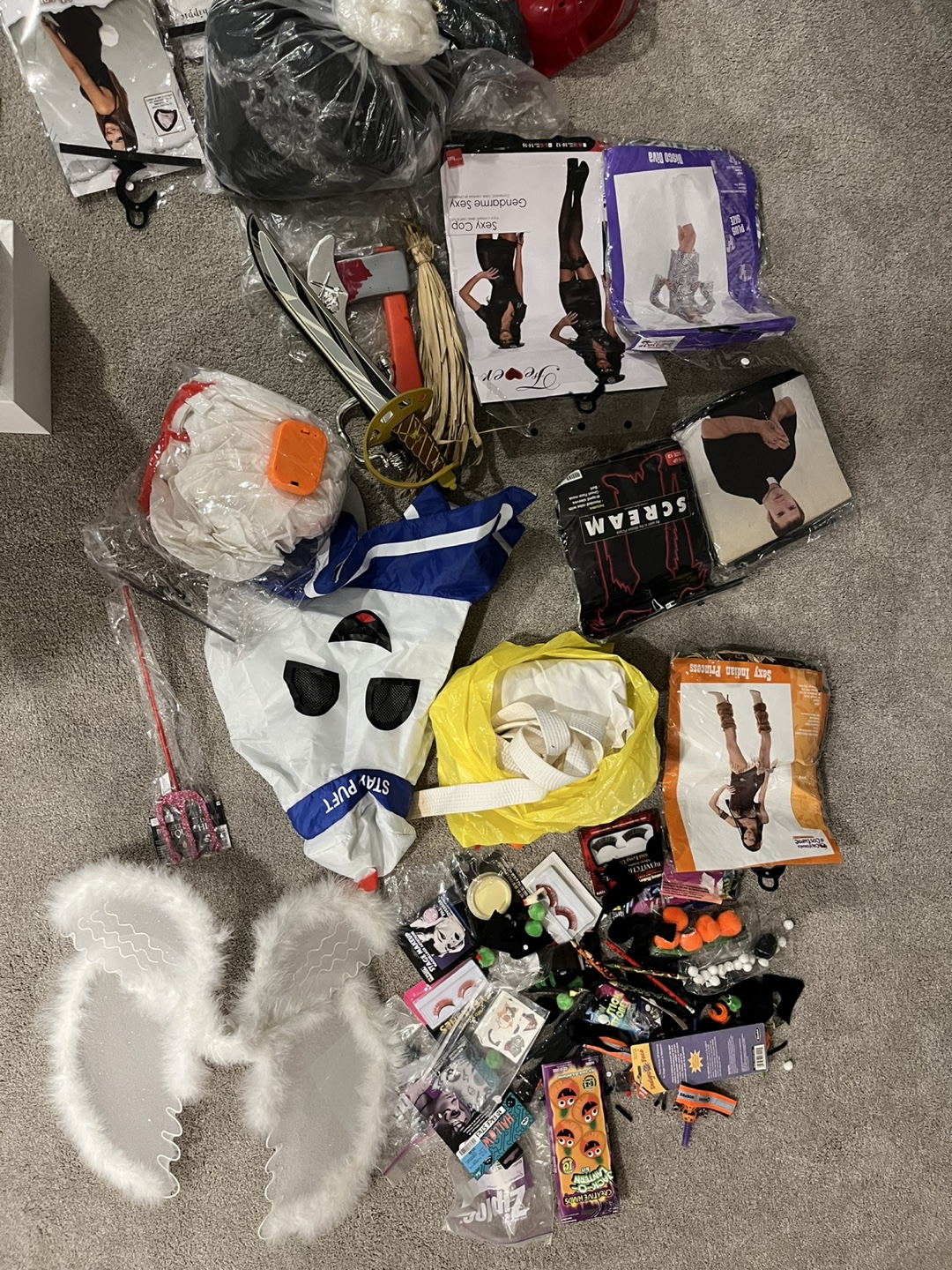 Lot of Halloween Costumes