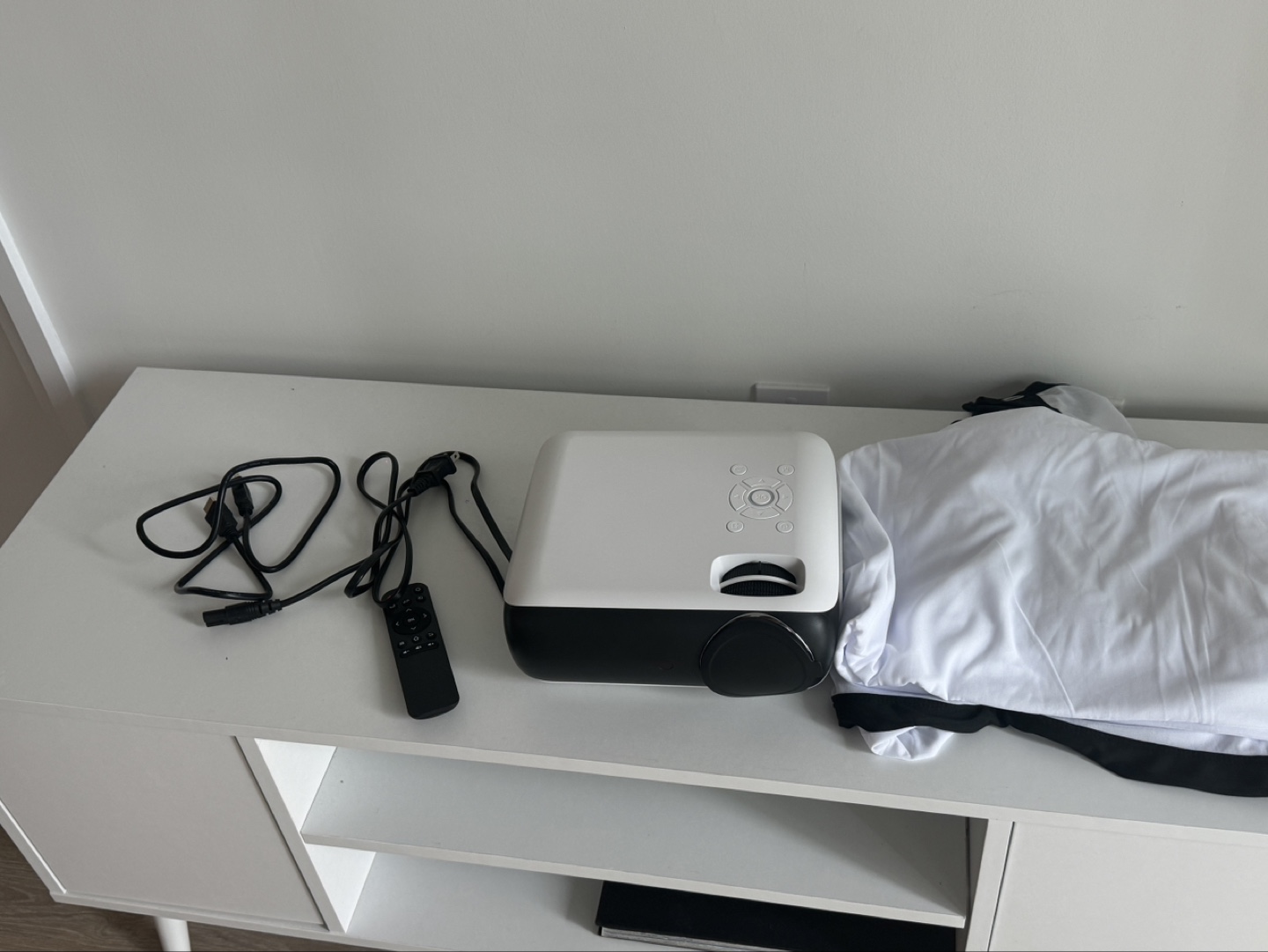 Portable Projector and Screen Bundle