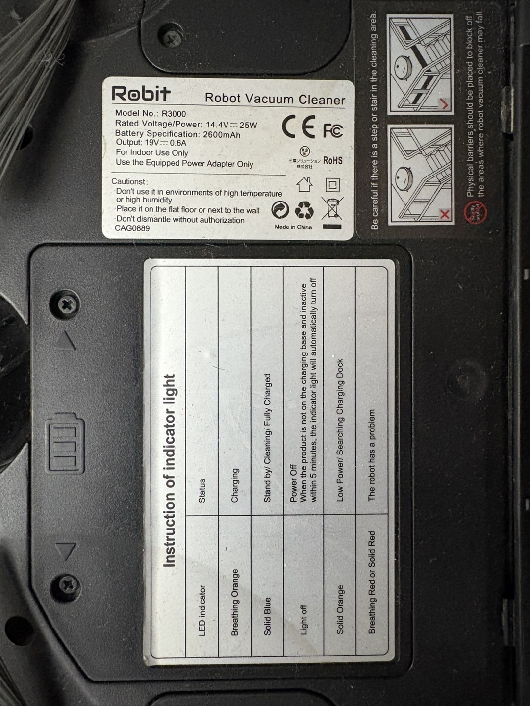 Robit R3000 Robot Vacuum Cleaner - photo 2