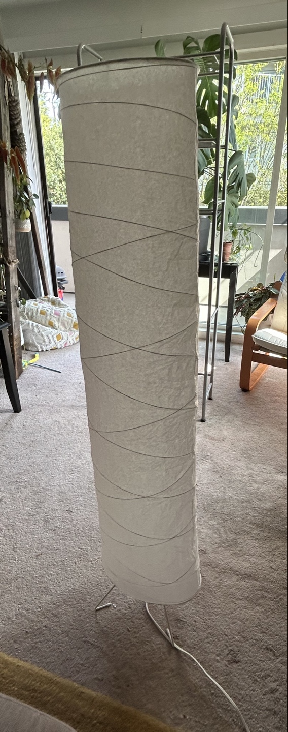 IKEA VICKLEBY Paper Floor Lamp - photo 2