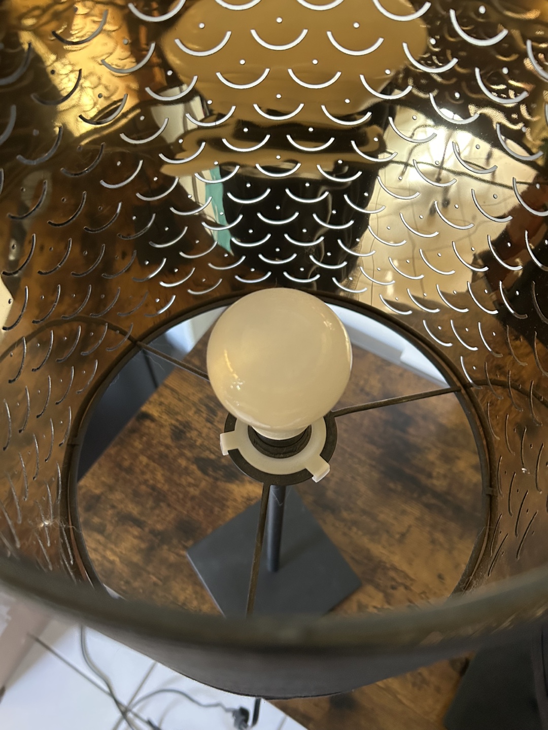 Black & Gold IKEA NYMÖ Table Lamps - Available Apr 27 - photo 4