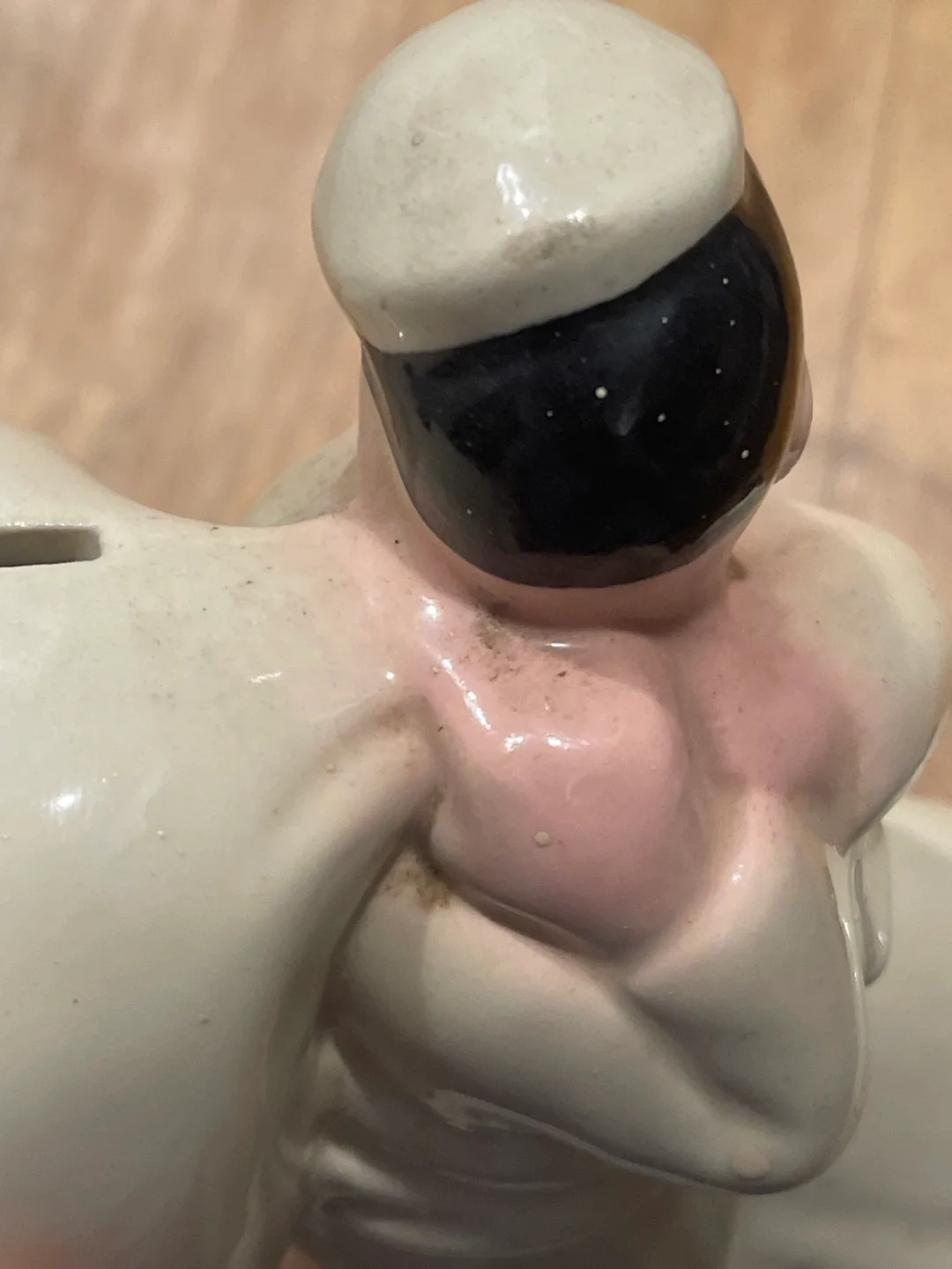 Vintage Seaman's Bank for Savings Piggy Bank image indicator(3)