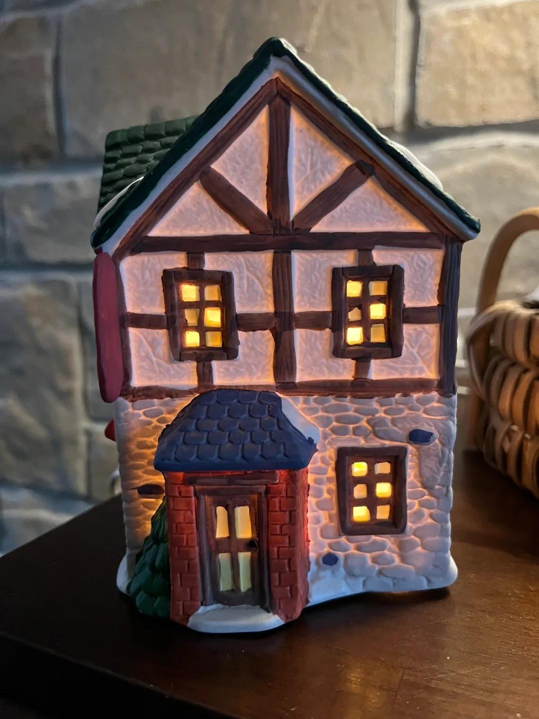 Collectibles Noma Book Store Illuminated Porcelain House thumbnail