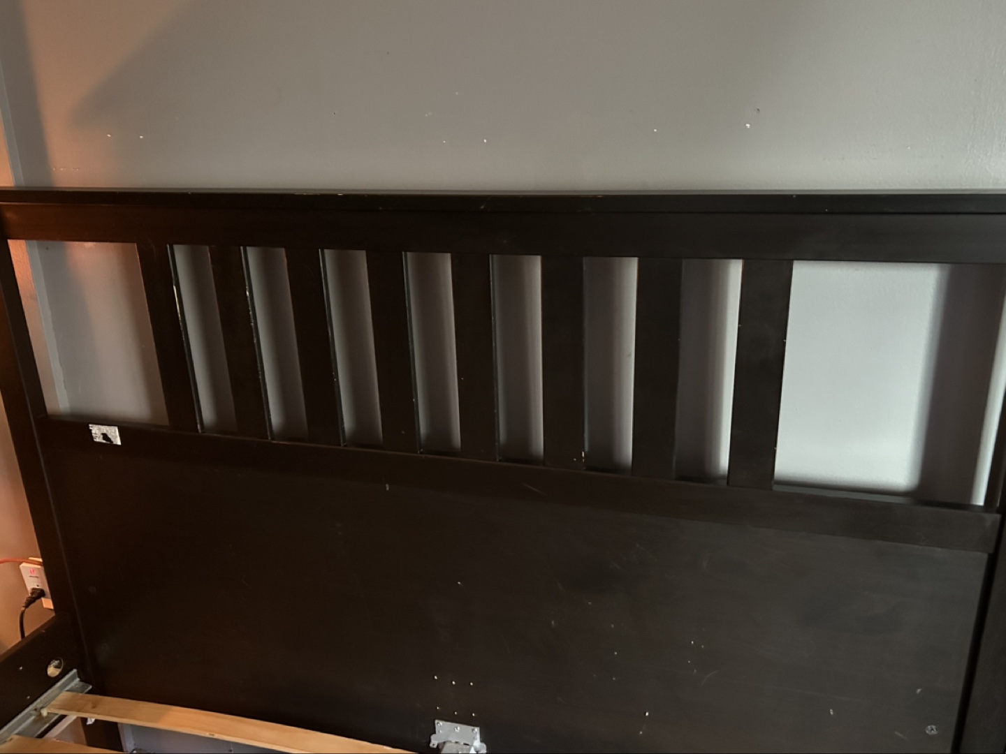 Black IKEA Hemnes Queen Bed - Available Apr 27 - photo 3