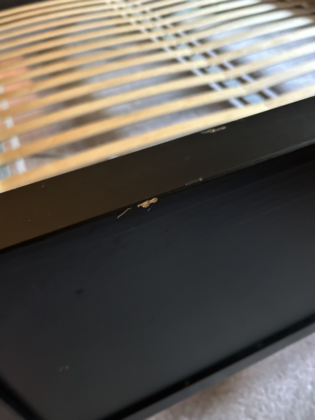 Black IKEA Hemnes Queen Bed - Available Apr 27 - photo 5