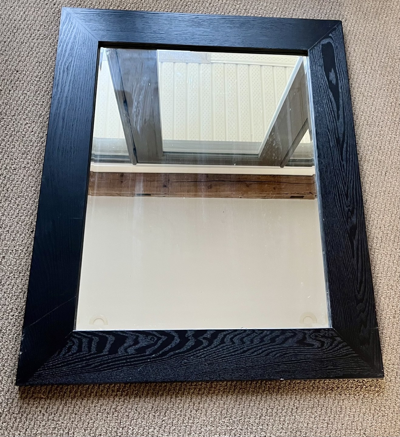 Black Framed Wall Mirror