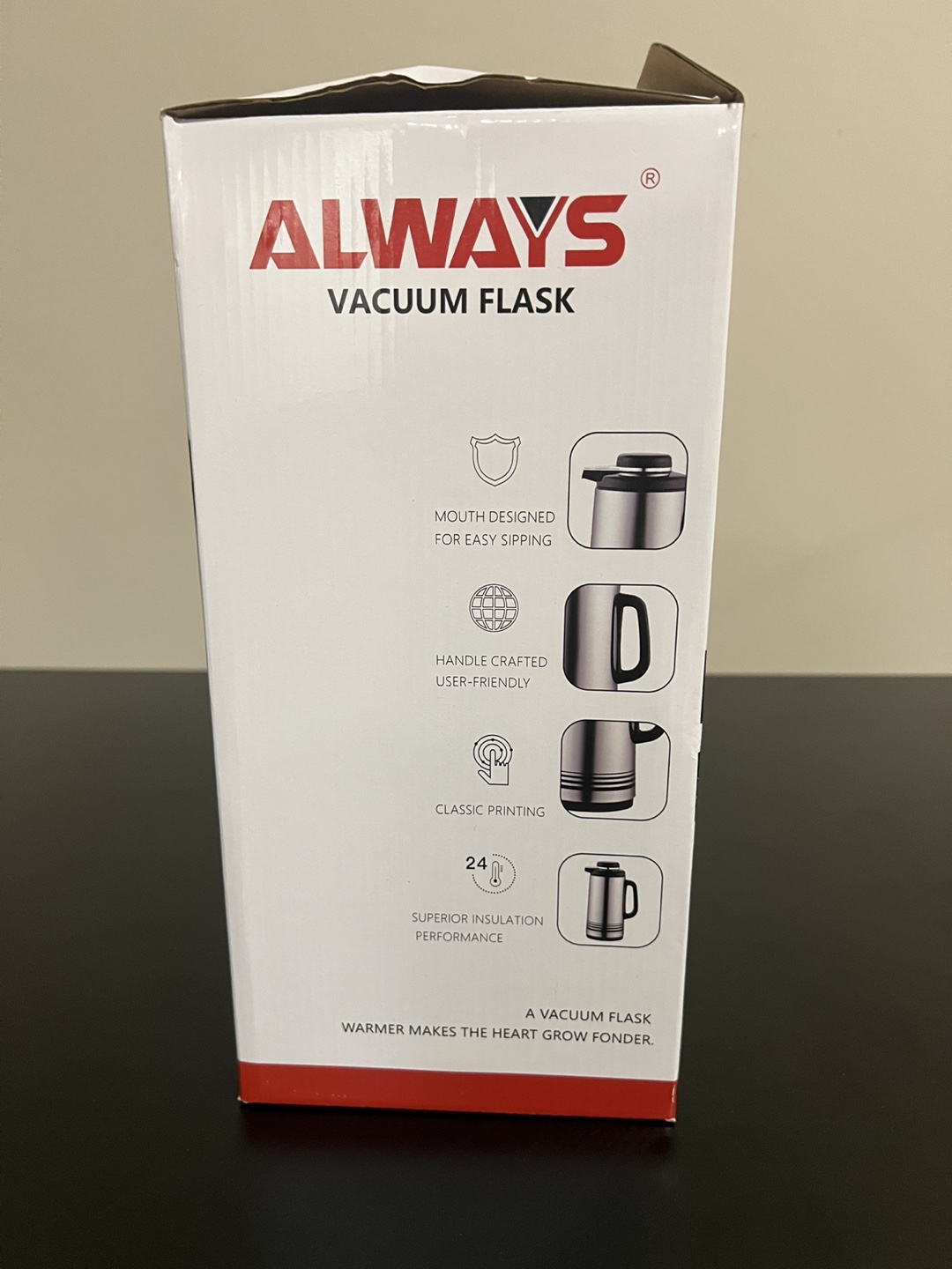 Always Vacuum Flask - Stainless Steel Beverage Dispenser - photo 2