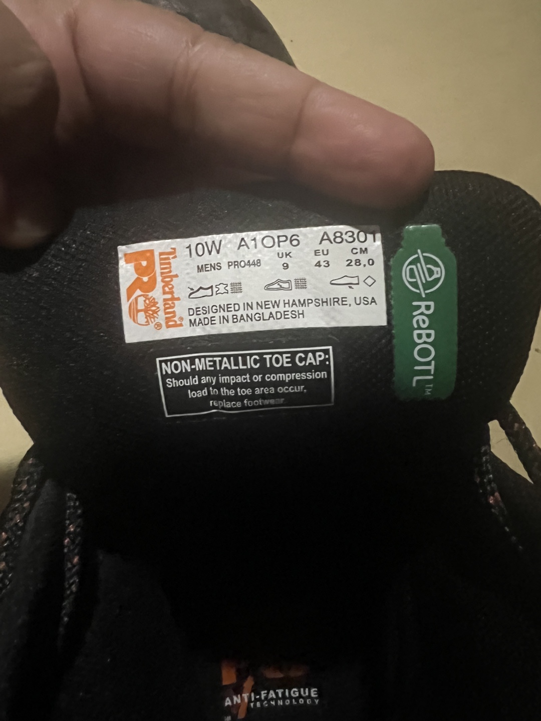 Timberland PRO Men's Anti-Fatigue Technology Work Boots - photo 4