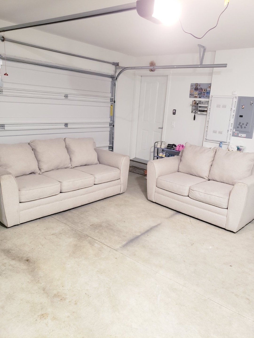 Beige Sofa Set ( Delivery Available ) - photo 3
