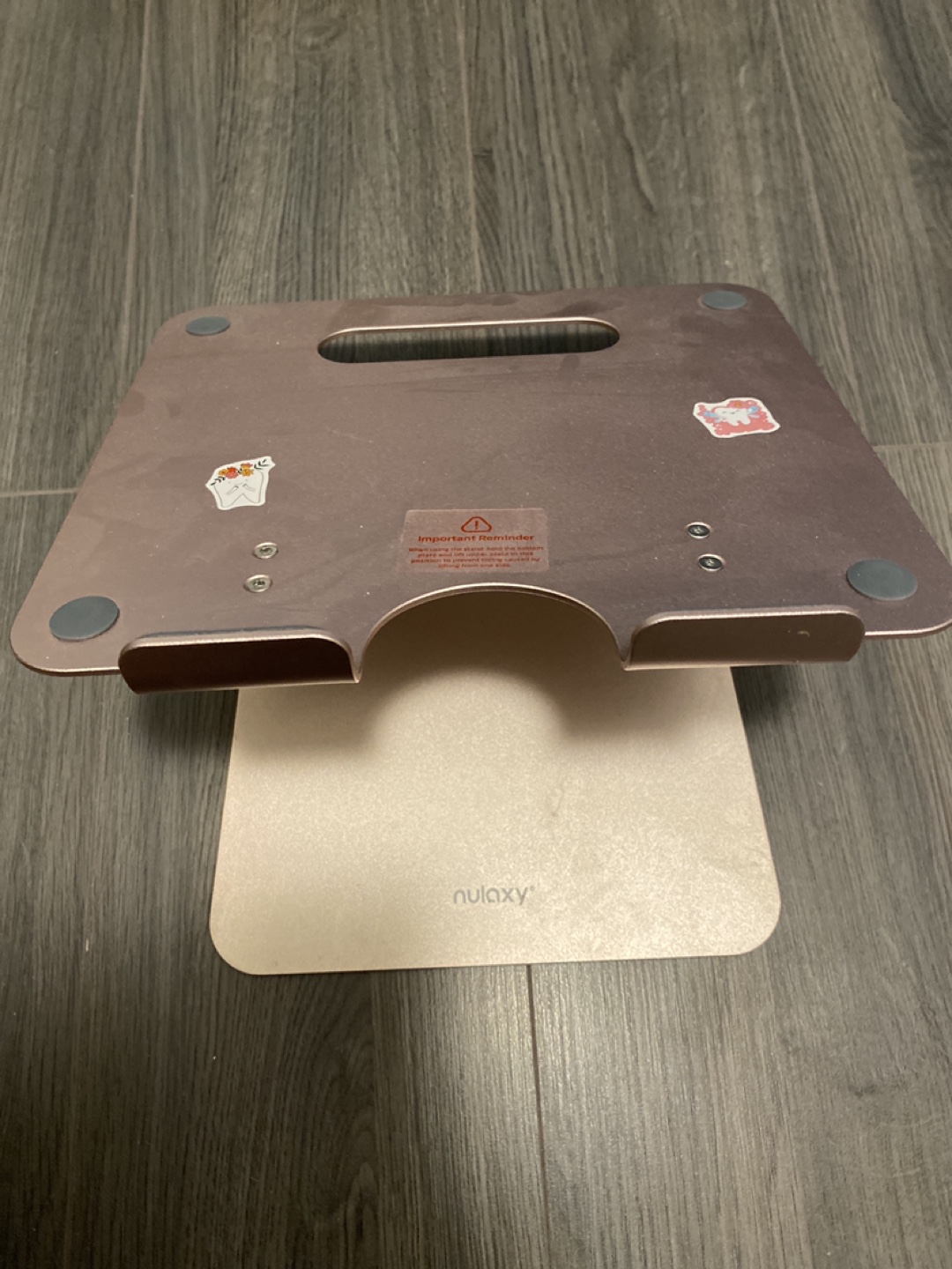 Rose Gold Nulaxy Laptop Stand - photo 4