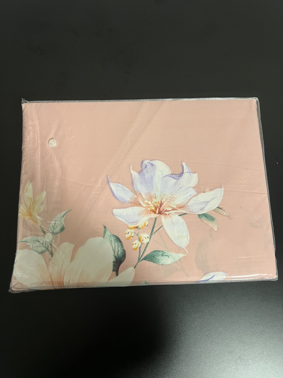 4-Piece Blush Pink Floral Bedding Set - Queen - photo 2