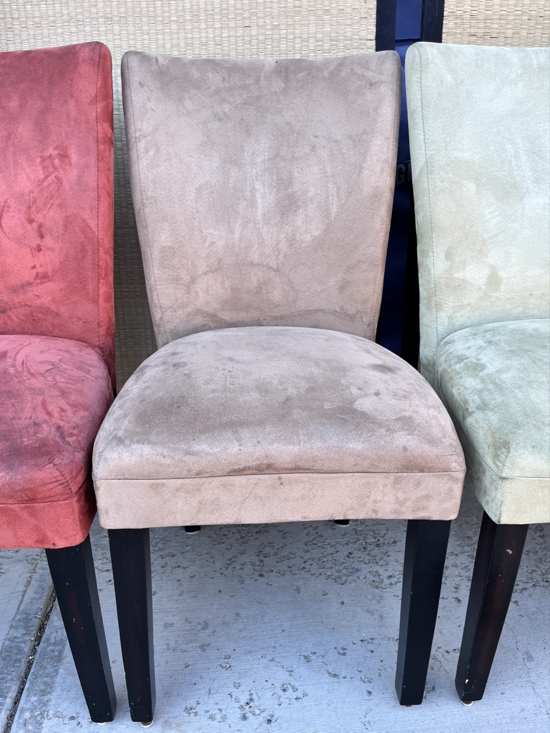 Set of Four Modern Dining Chairs - Various Colours - photo 3