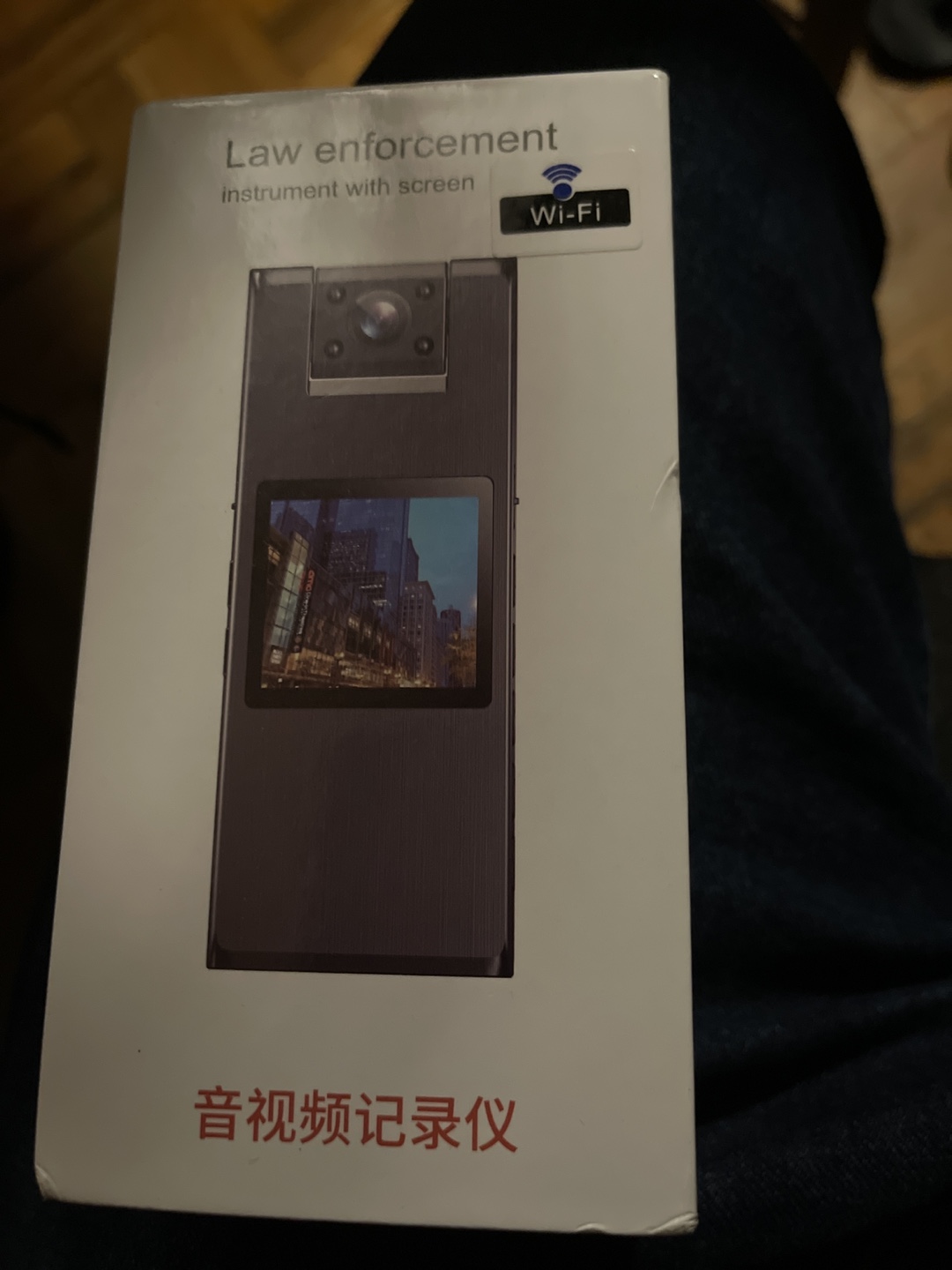 New Body Camera with Screen & WiFi