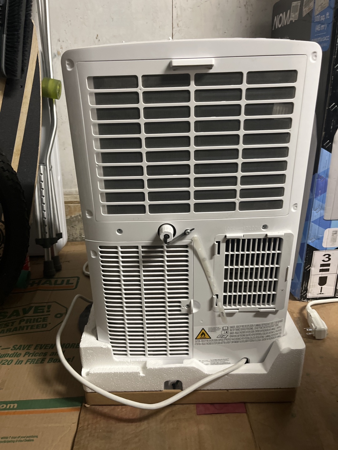 NOMA 7000 BTU 3-in-1 Portable Air Conditioner - photo 4