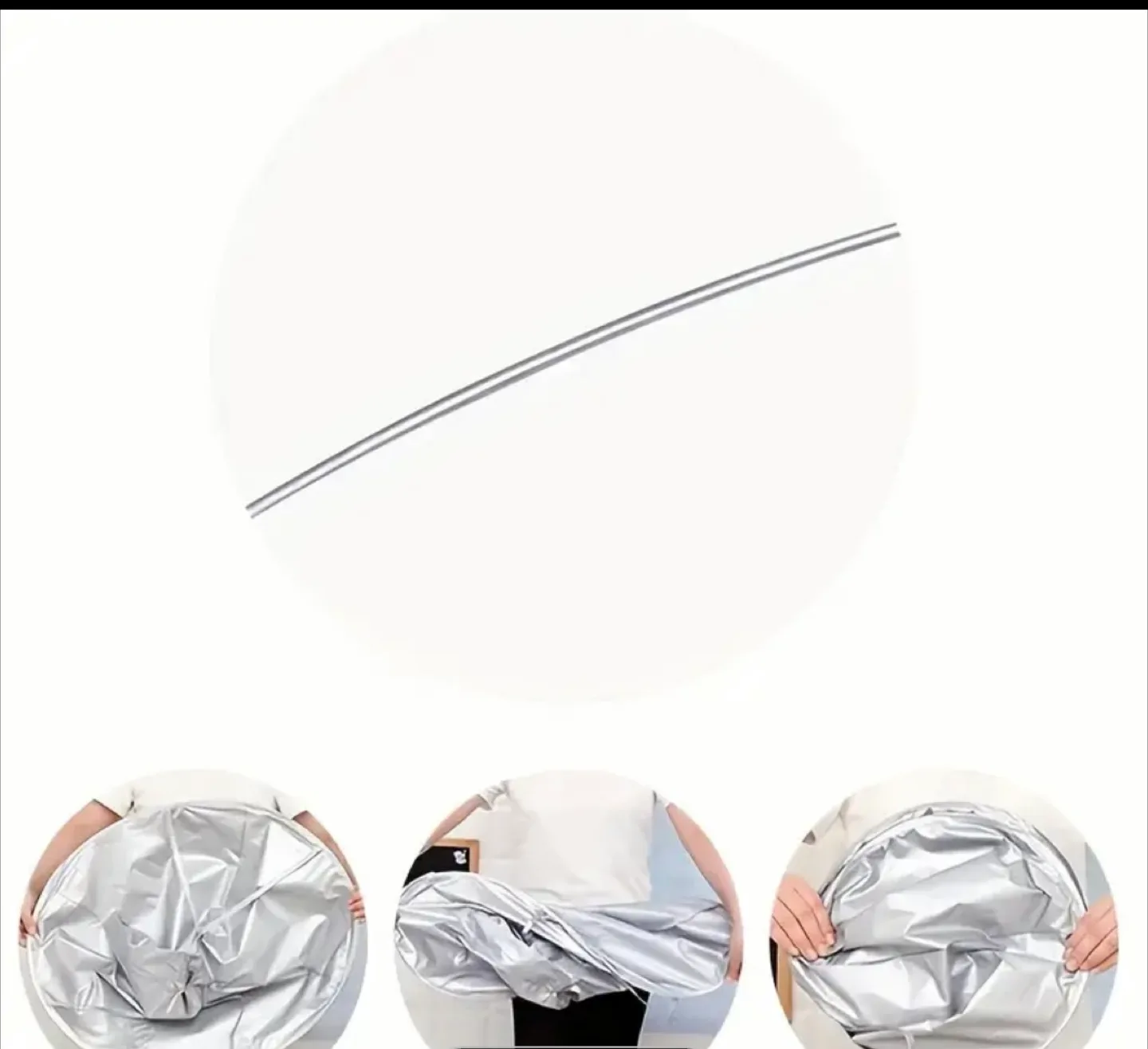 Reusable Hair Cutting Cape with Neck Support image indicator(4)