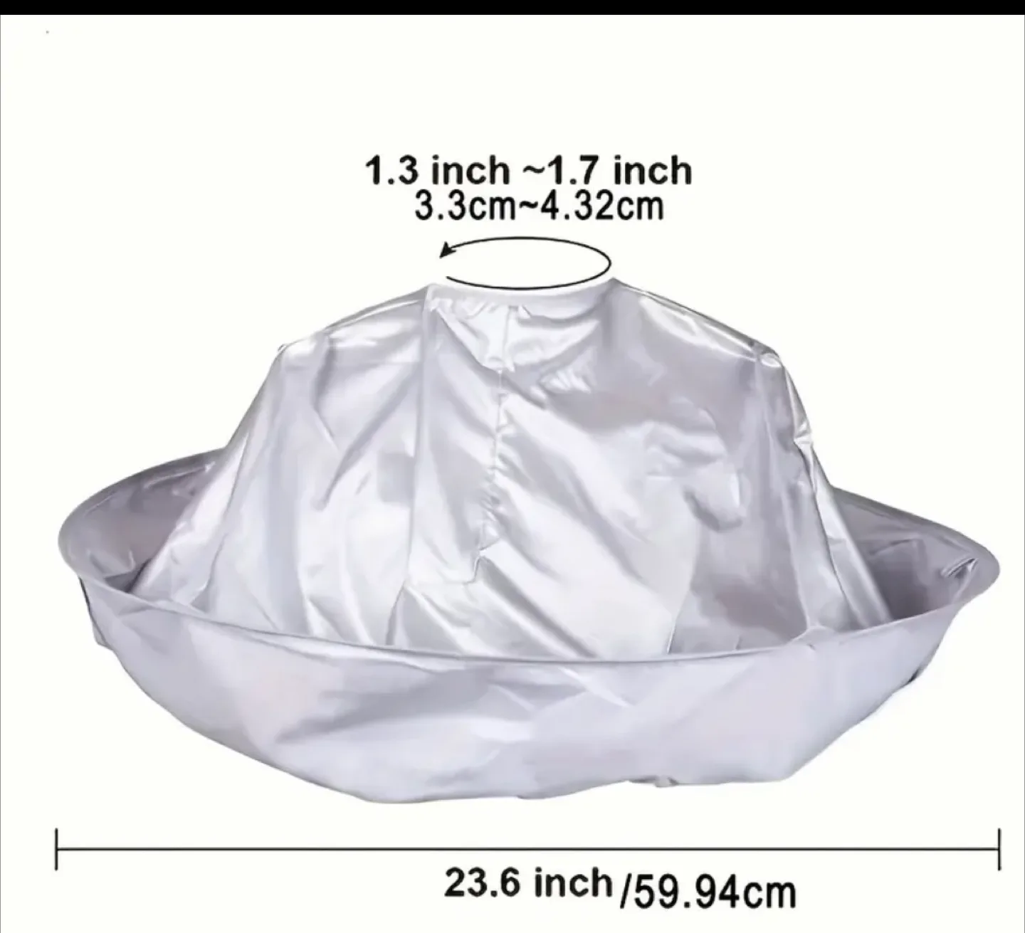 Reusable Hair Cutting Cape with Neck Support image indicator(3)