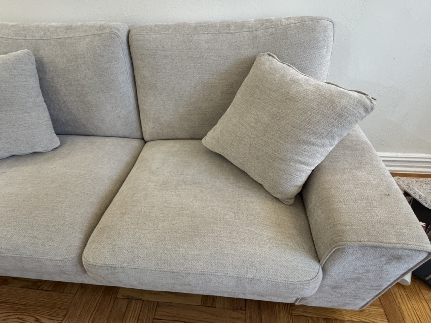 Beige 2-Seater Sofa - photo 4