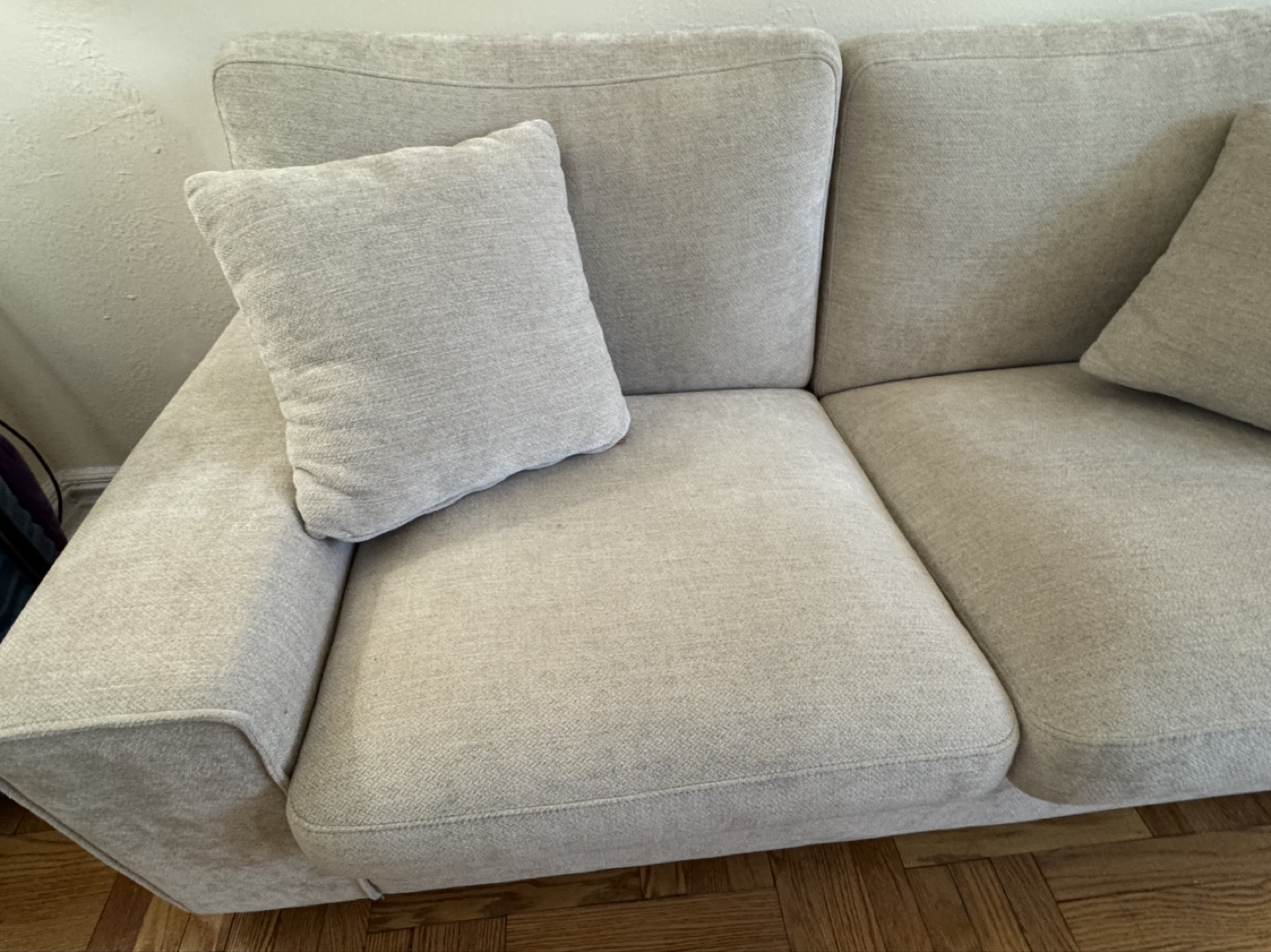 Beige 2-Seater Sofa - photo 3