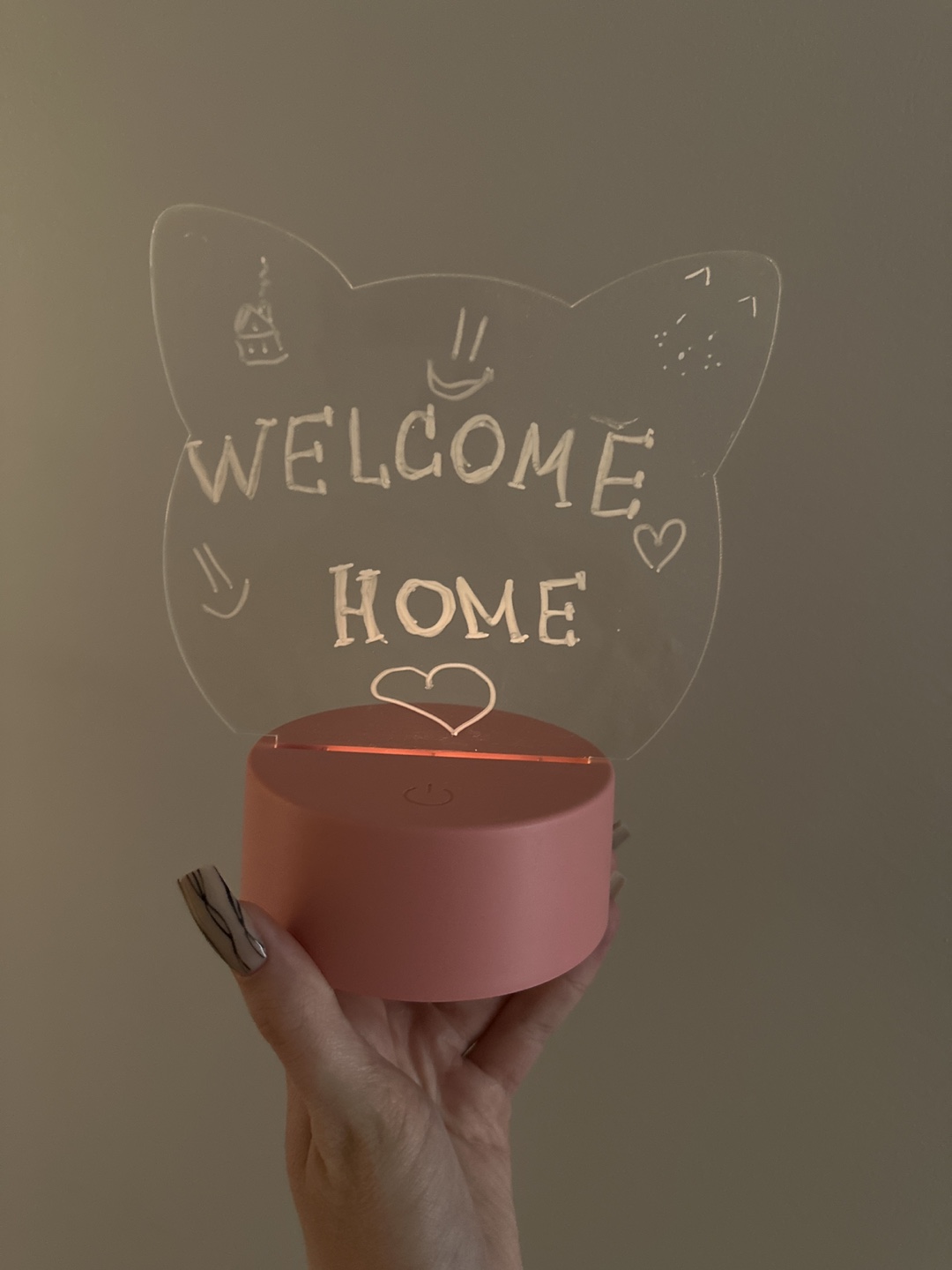 Cute Cat Shaped Night Light