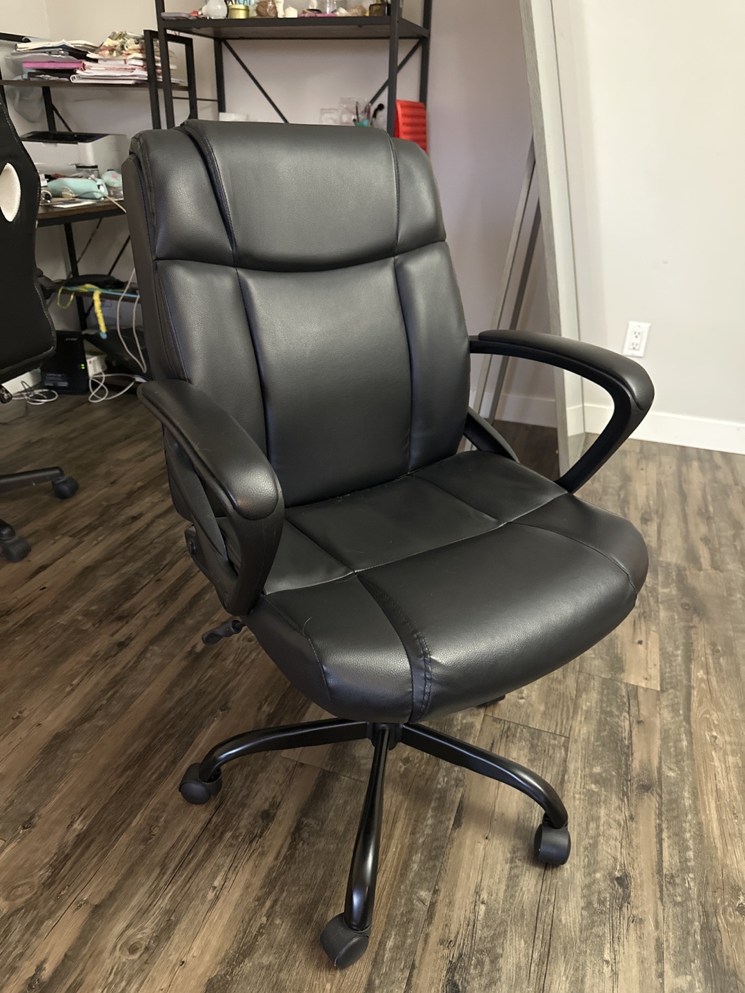 Black and White Office Chair