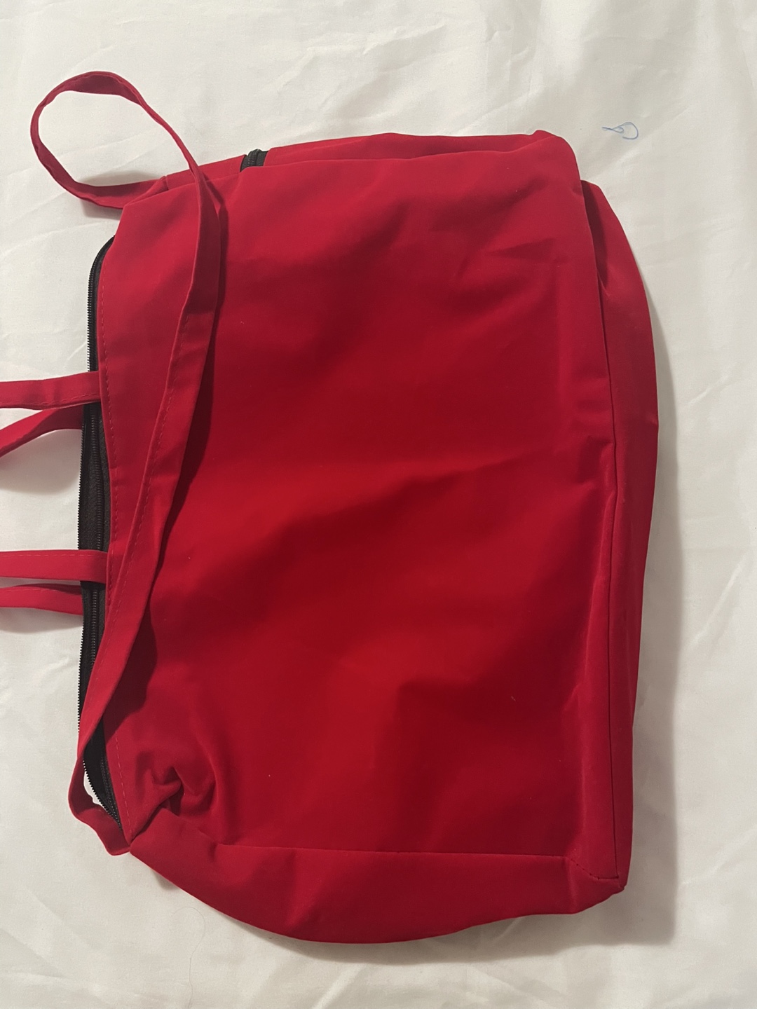 Red and Blue Embroidered Tote Bag - photo 5