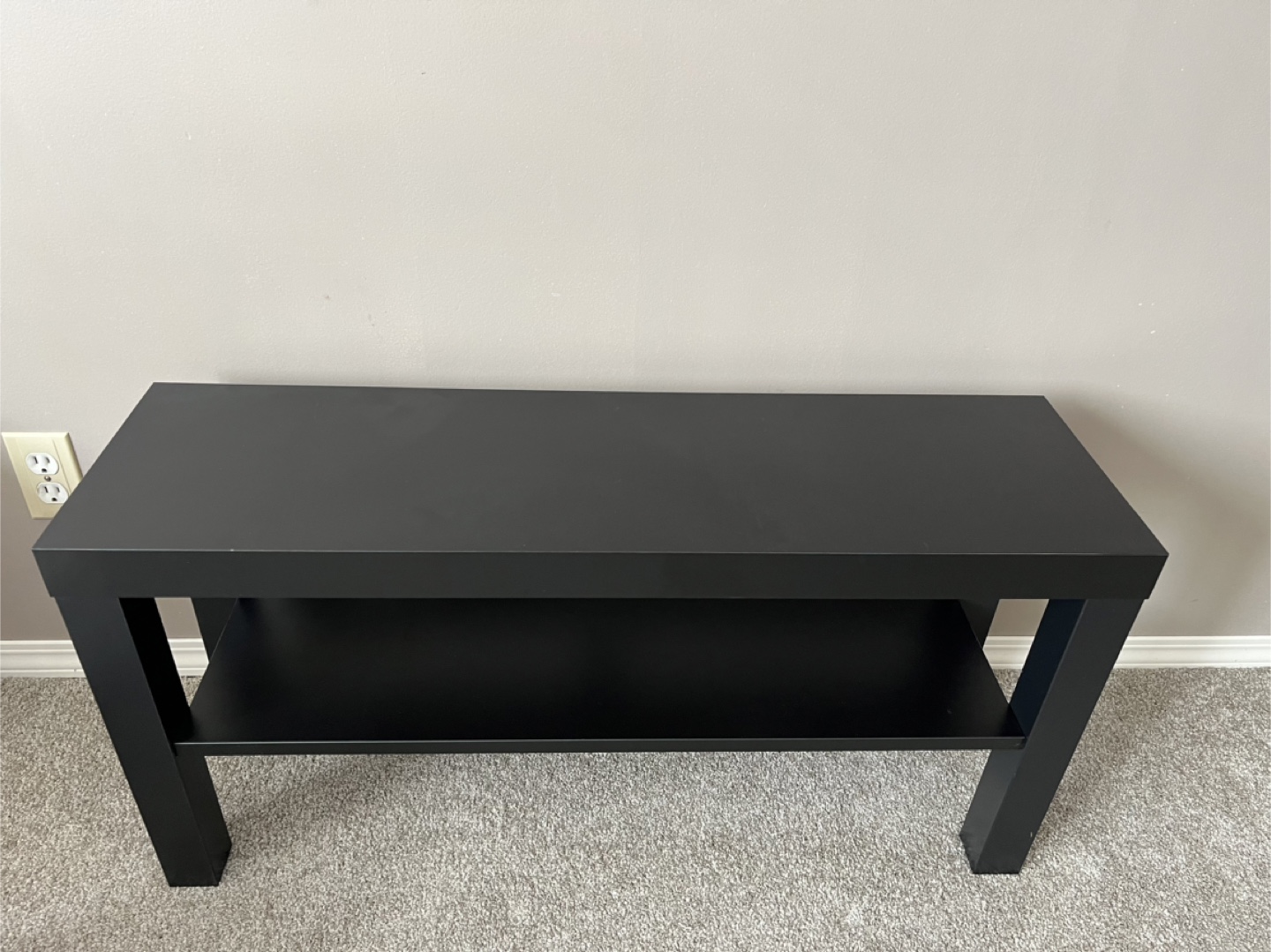 Black IKEA TV Stand