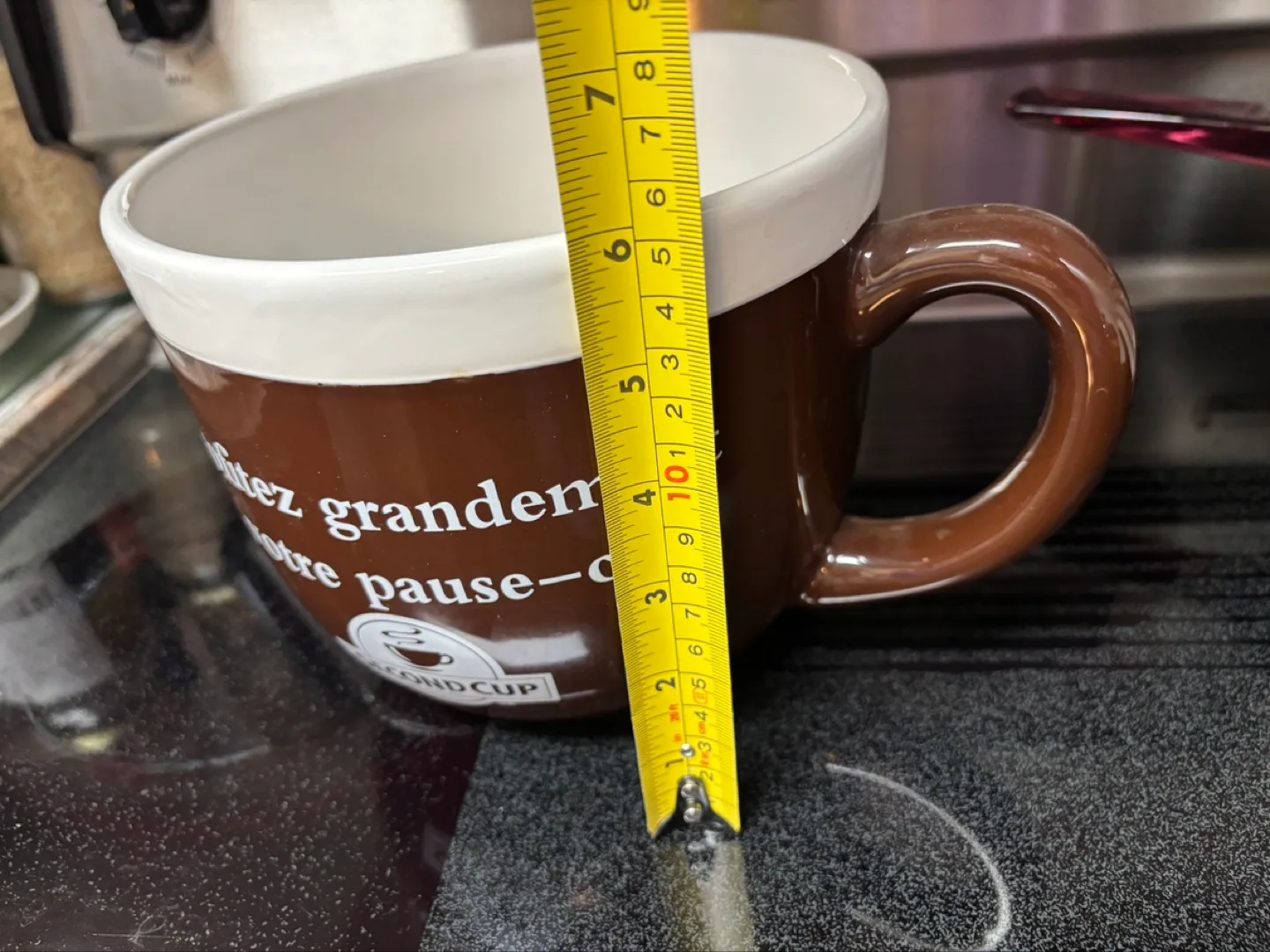 GIANT Second Cup Large Coffee Mug / tea cup image indicator(5)