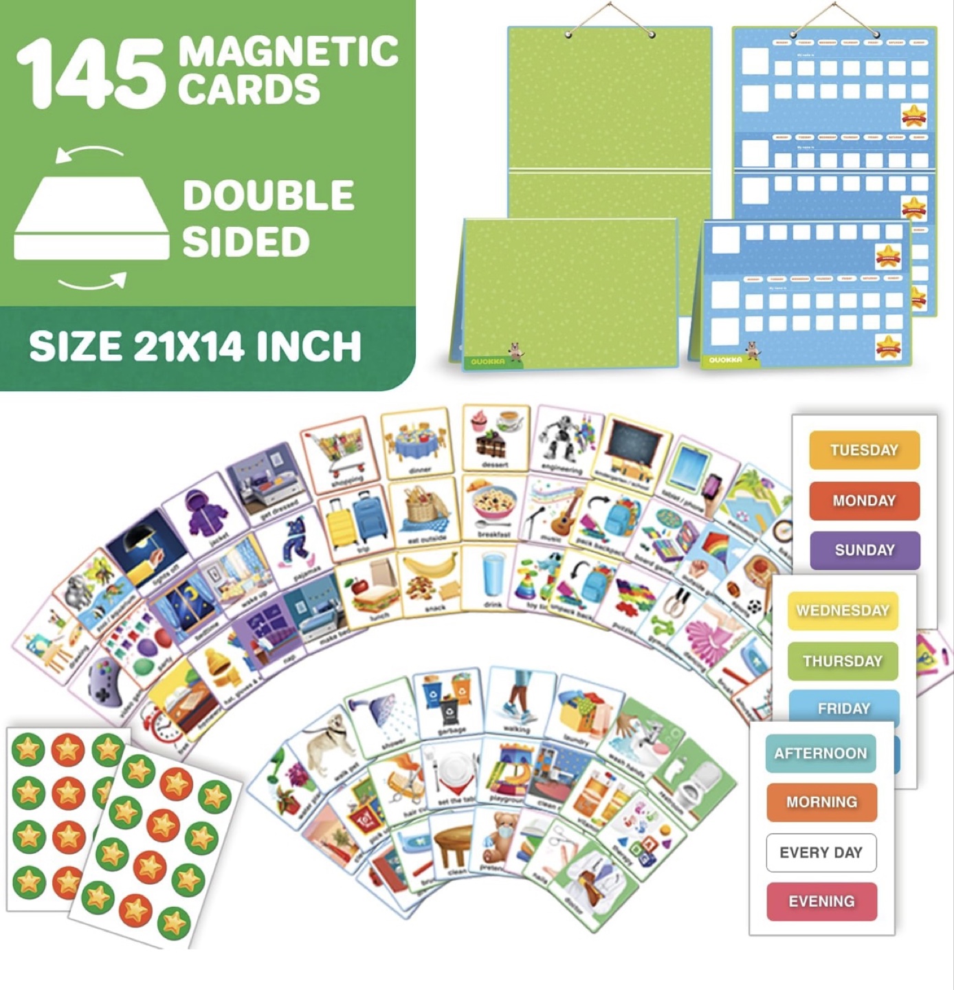 145 Magnetic Double-Sided Cards - photo 2