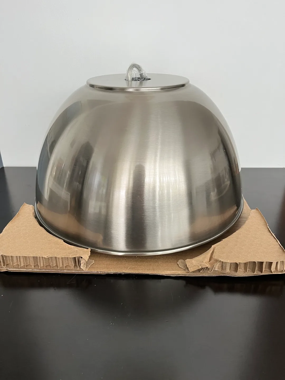 New Brushed Nickel Pendant Light Fixture image indicator(2)