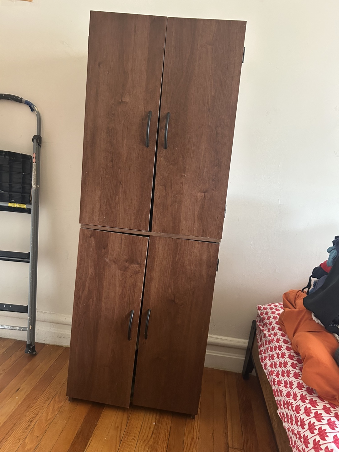 Stackable Wood Storage Cabinet - photo 3