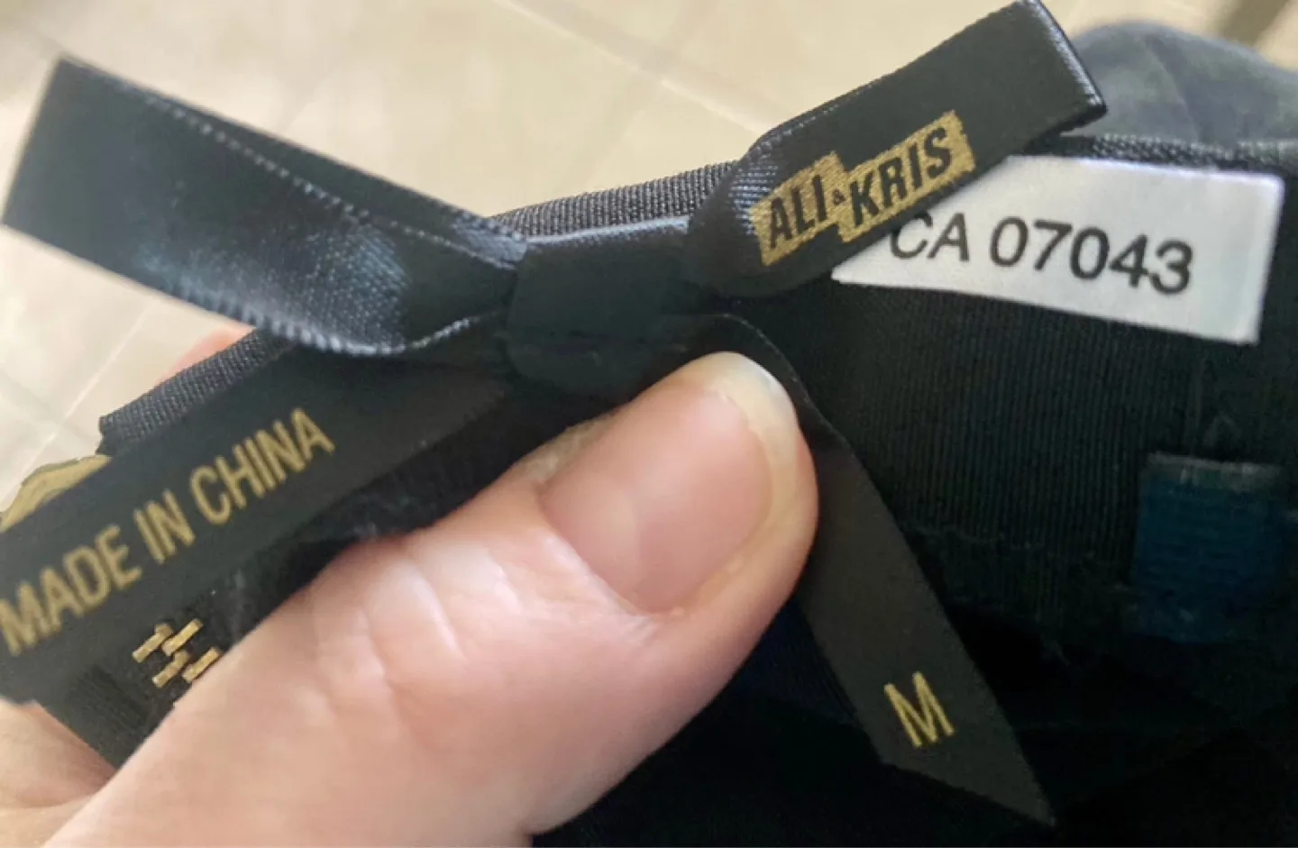 Ali Kris Black Peplum Jumpsuit Size M image indicator(3)