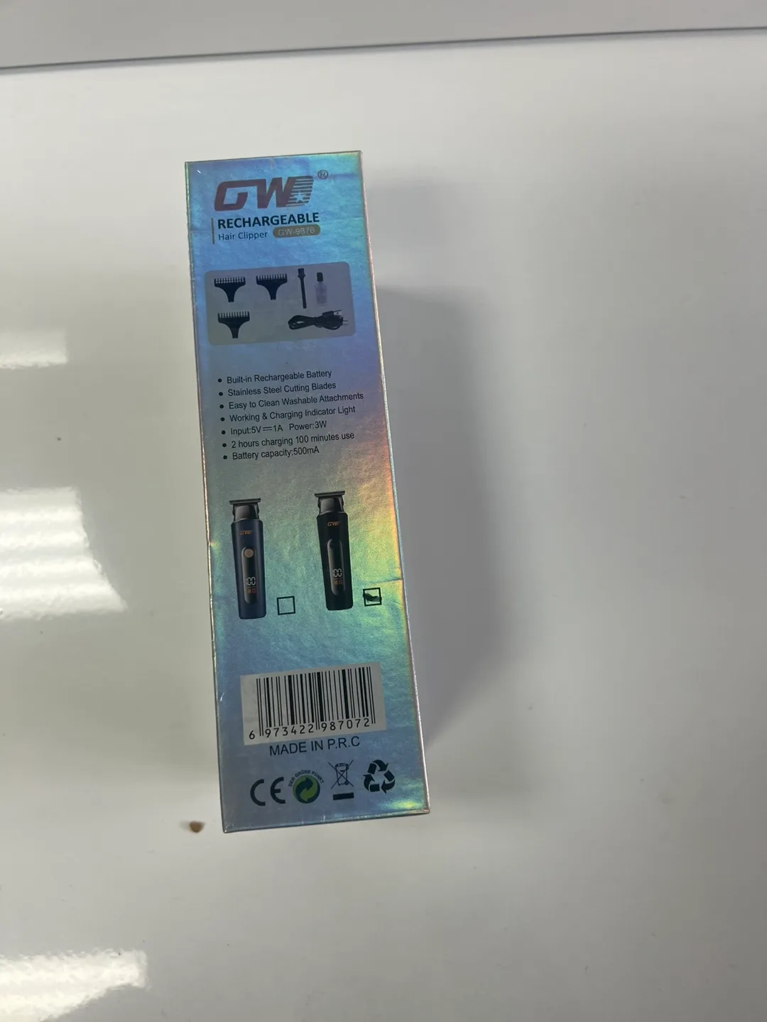 GW Rechargeable Hair Clipper 7000l image indicator(2)