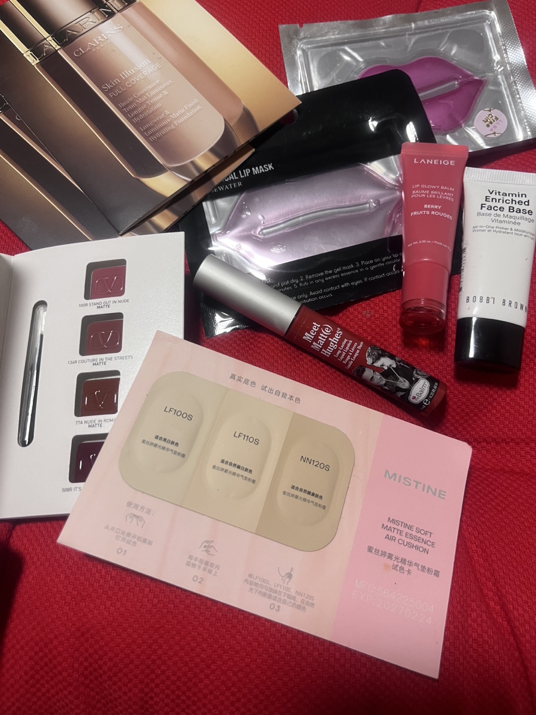 Makeup Bundle: Clarins,valentino, Laneige Bobbi Brown & More!